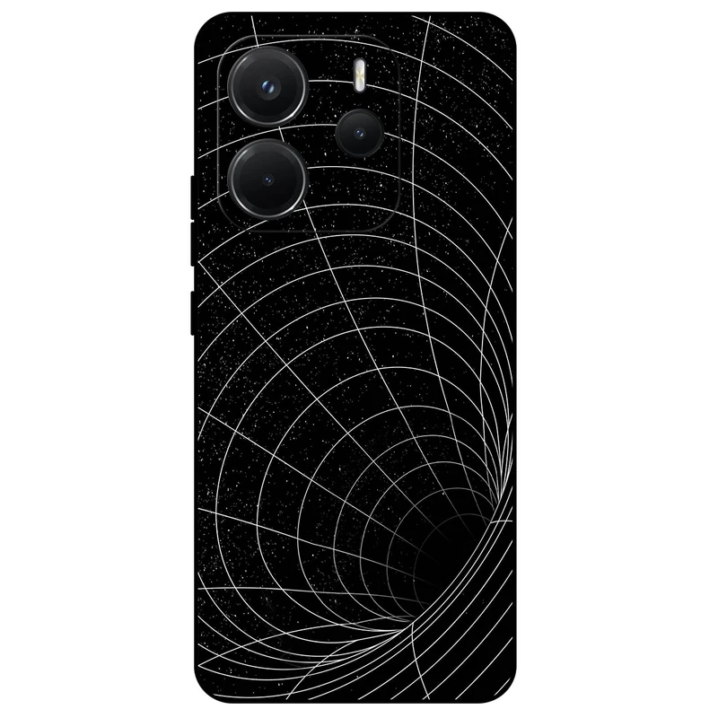 کاور مگافون طرح کرم چاله مدل 8108 مناسب برای گوشی موبایل شیائومی Redmi Note 14 4G