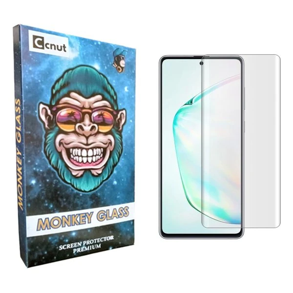 محافظ صفحه نمایش کوکونات مدل mnk UV_NW مناسب برای گوشی موبایل سامسونگ Galaxy Note 10 Plus