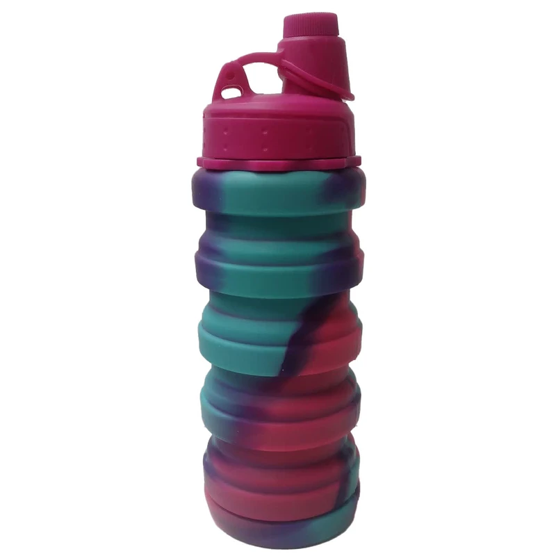 قمقمه مدل بازشونده سیلیکونی کد 1 گنجایش 0.5 لیتر