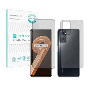 Rockspace model HyMTT Matte screen protector suitable for Realme 9i mobile phone along with the phone back protector