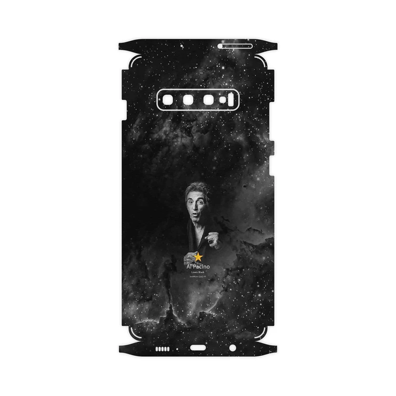 برچسب پوششی ماهوت مدل Al Pacino-FullSkin مناسب برای گوشی موبایل سامسونگ Galaxy S10 Plus