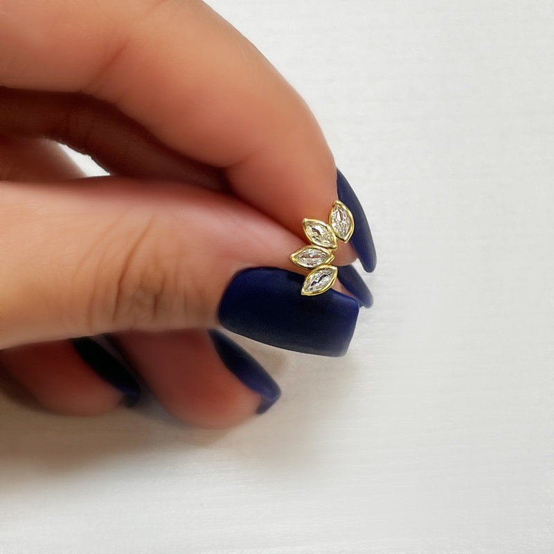 پیرسینگ گوش زنانه اقلیمه مدل HS191