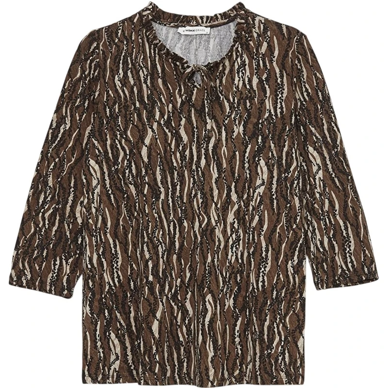 تی‌شرت آستین بلند زنانه ال سی وایکیکی مدل lokiritz