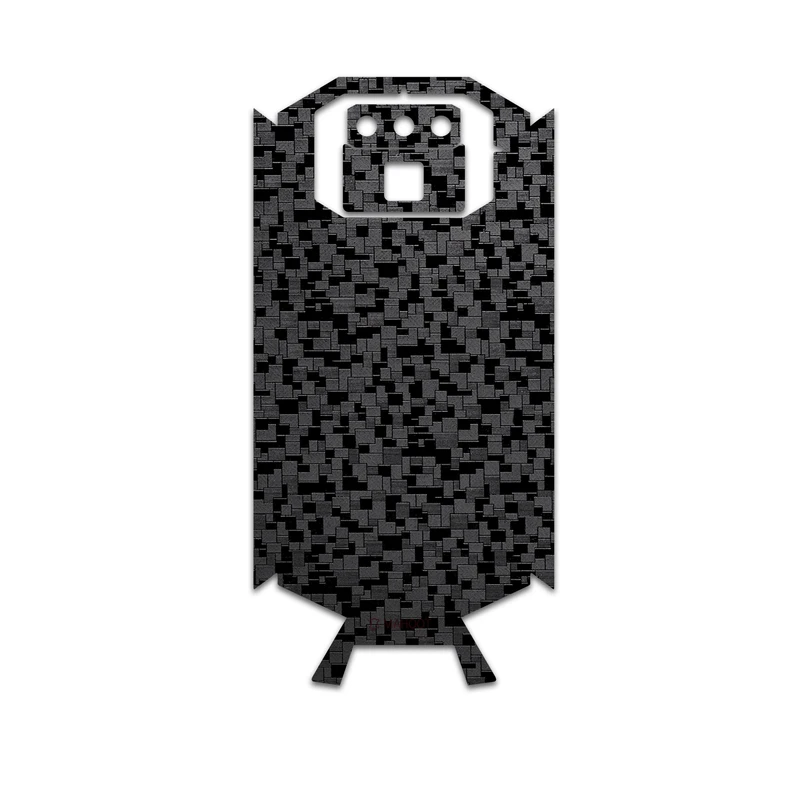 برچسب پوششی ماهوت مدل Black-Silicon مناسب برای گوشی موبایل دوجی S70