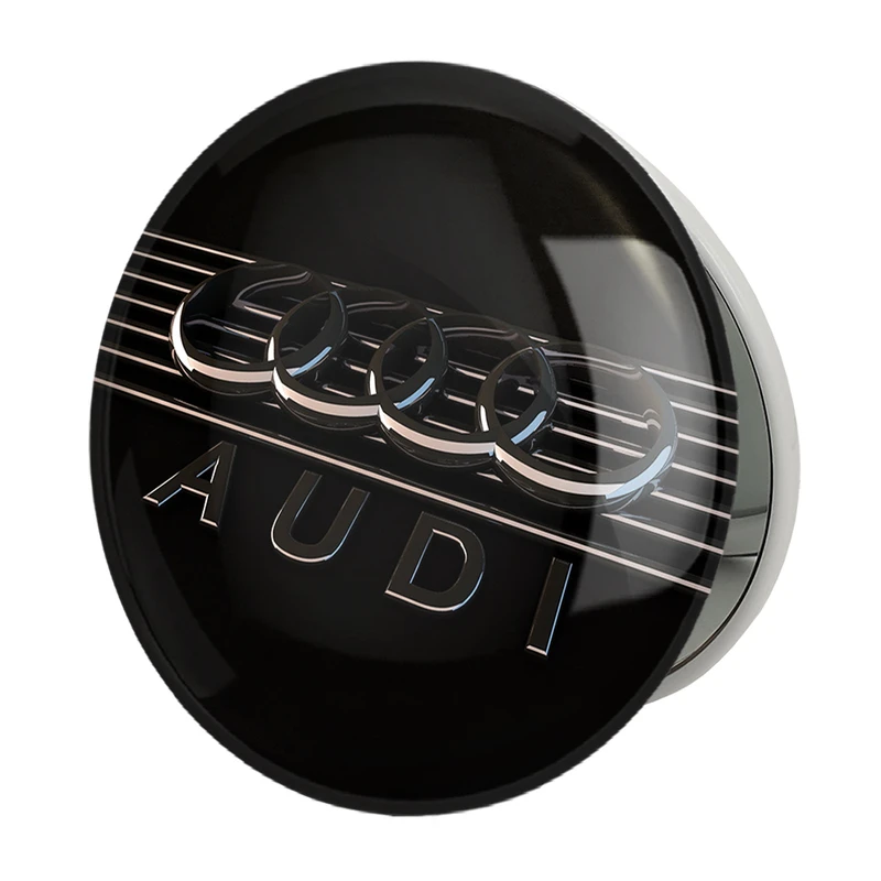 آینه جیبی خندالو طرح آئودی Audi مدل تاشو کد 23632 