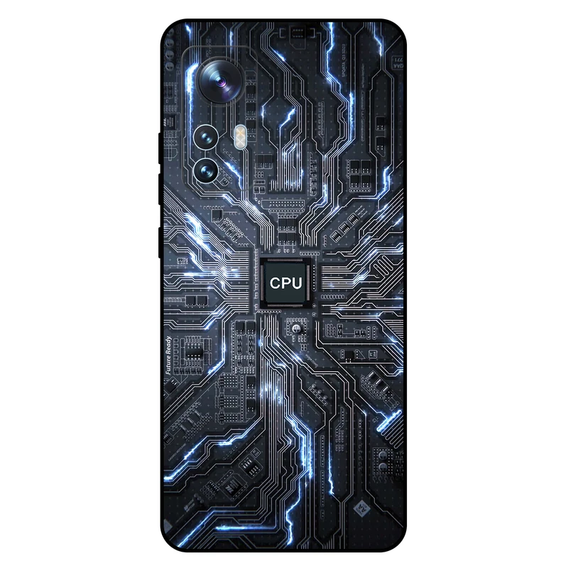 کاور مگافون طرح مدار مدل 8009 مناسب برای گوشی موبایل شیائومی 12 / 12x