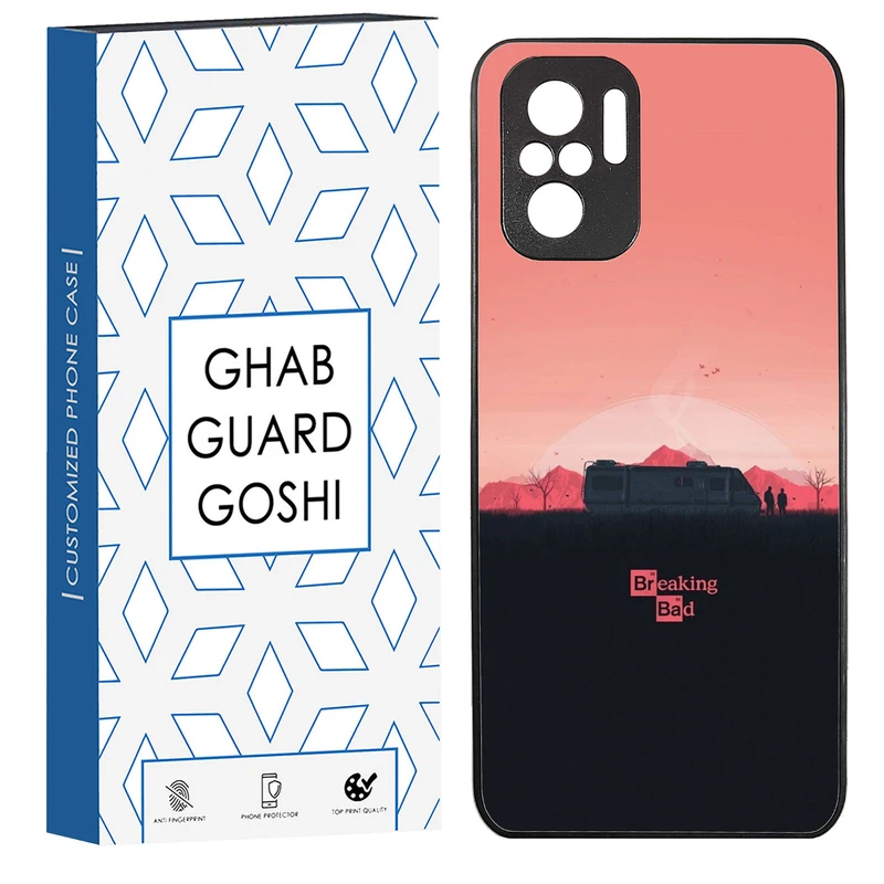 کاور قاب گارد گوشی طرح بریکینگ بد کد TPU-143 مناسب برای گوشی موبایل شیائومی Redmi Note 10 4g / Redmi Note 10s / Poco m5s