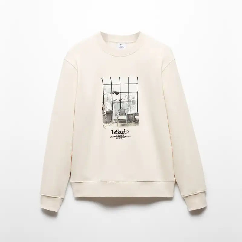 سویشرت مردانه مانگو مدل EC644LOF