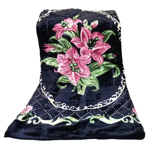 پتو نرمینه مدل نگین NN8125 سایز 215x235 سانتی متر