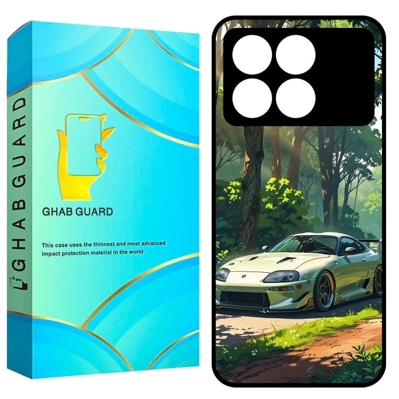 کاور قاب گارد طرح ماشین مدل GCHPK70P مناسب برای گوشی موبایل شیائومی Redmi K70 Pro 5G / Poco X6 Pro