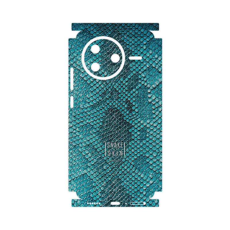 برچسب پوششی ماهوت مدل Blue Snake Skin-FullSkin مناسب برای گوشی موبایل شیائومی Poco F7 Pro