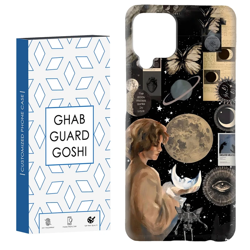 کاور قاب گارد گوشی طرح ماه کد Dimo-059 مناسب برای گوشی موبایل سامسونگ Galaxy A22 4G / Galaxy M32 4G