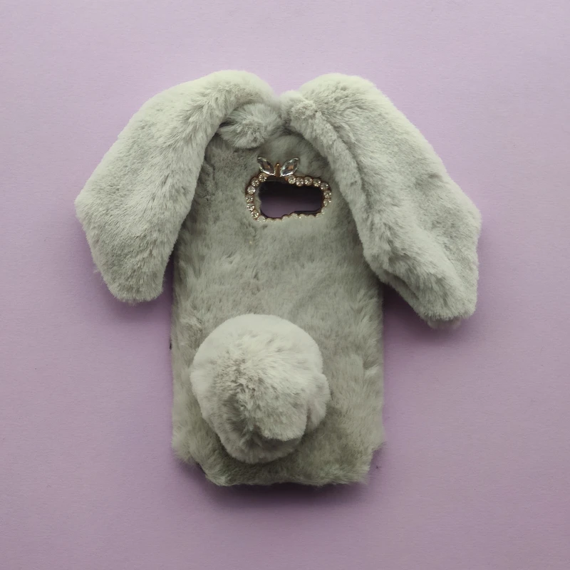 کاور قاب گارد مدل خزدار خرگوشی مناسب برای گوشی موبایل سامسونگ Galaxy A320 / A3 2017