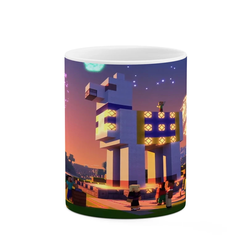 ماگ کاکتی طرح ماینکرافت minecraft مدل mgh41438