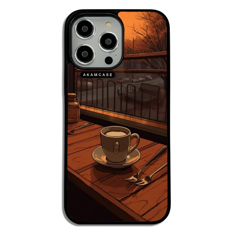 کاور آکام مدل AMC-WA14PROMAX-COFFEE-11 مناسب برای گوشی موبایل اپل iPhone 14 Pro Max
