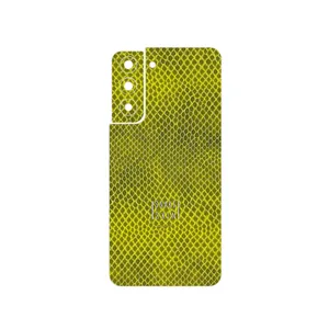 MAHOOT Yellow Snake Skin Cover Sticker for Samsung Galaxy S21 FE 5G