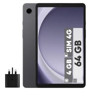 تبلت ۸.۷ اینچ سامسونگ مدل Galaxy Tab A9-4G ظرفیت 64 گیگابایت و رم 4 گیگابایت به همراه شارژر