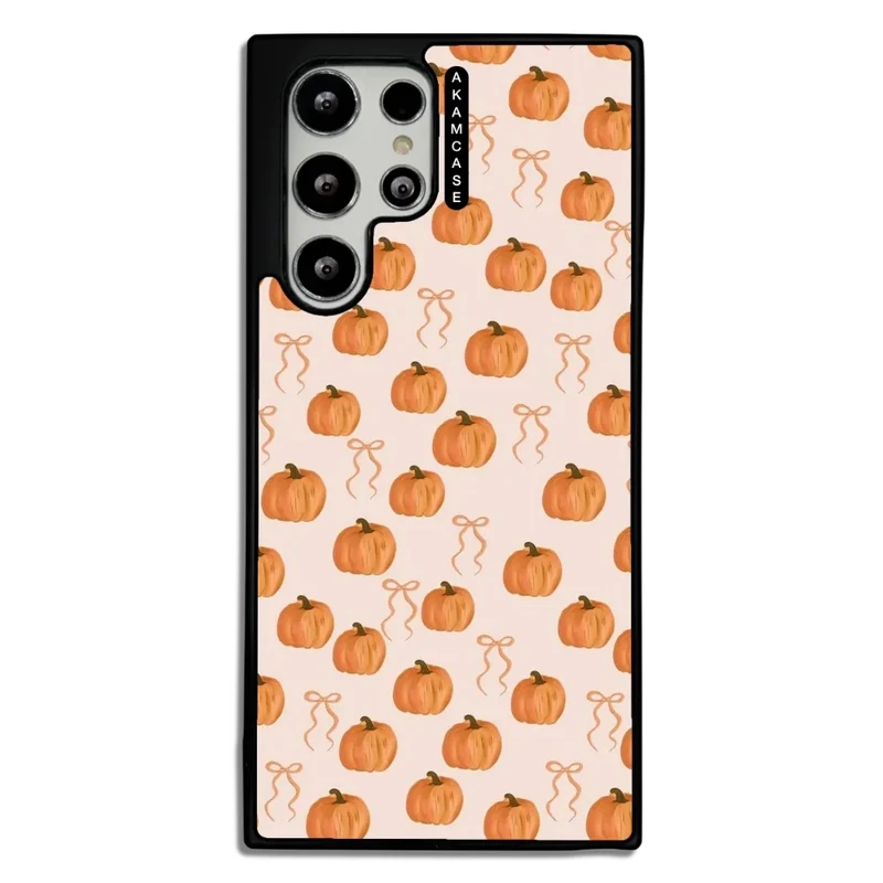 کاور آکام مدل AMC-WSGS22U-PUMPKIN-26 مناسب برای گوشی موبایل سامسونگ Galaxy S22 Ultra