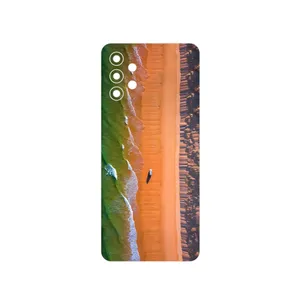 MAHOOT Beach and Green Sea Cover Sticker for Samsung Galaxy M32 5G