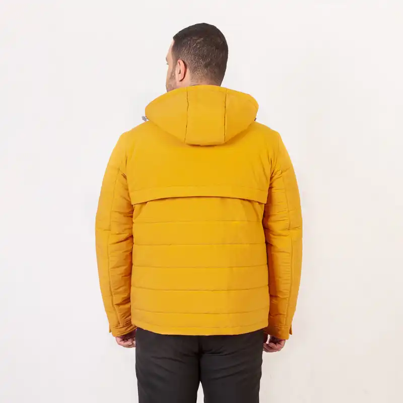 کاپشن مردانه برانگو مدل kaprice رنگ زرد