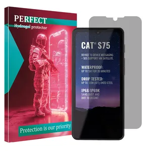 Perfect Tough model privacy screen protector suitable for Cat S75 mobile phone