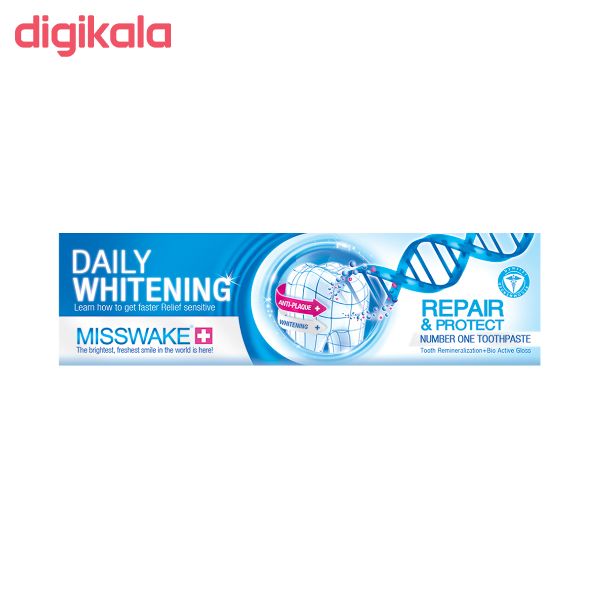 خمیر دندان میسویک مدل DAILY WHITENING حجم 75 میلی لیتر