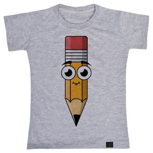 تی شرت آستین کوتاه دخترانه 27 مدل مداد کد T19