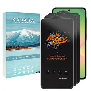 Akuara AKU MAS3 Screen Protector Suitable For Xiaomi Poco X6 / Poco X6 Pro / Poco F6 / Poco F6 Pro / Poco X7 Pro / Redmi Note 13 5G / Redmi Note 13 Pro 5G / Redmi K70 / Redmi K70 Pro Mobile Phone Three in Pack