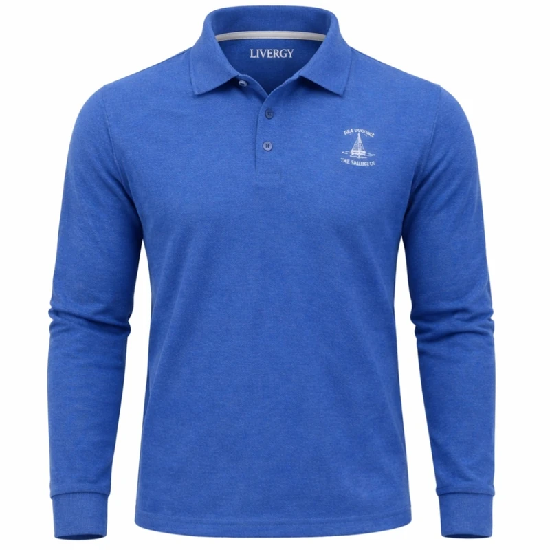 پولوشرت آستین بلند مردانه لیورجی مدل R45