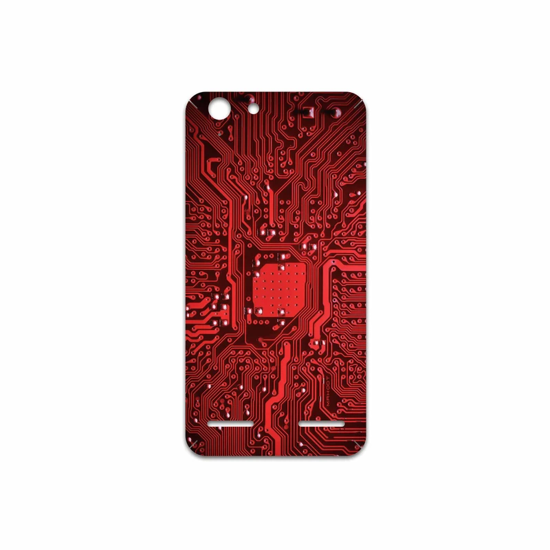 برچسب پوششی ماهوت مدل Red Printed Circuit Board مناسب برای گوشی موبایل لنوو Vibe K5 Plus