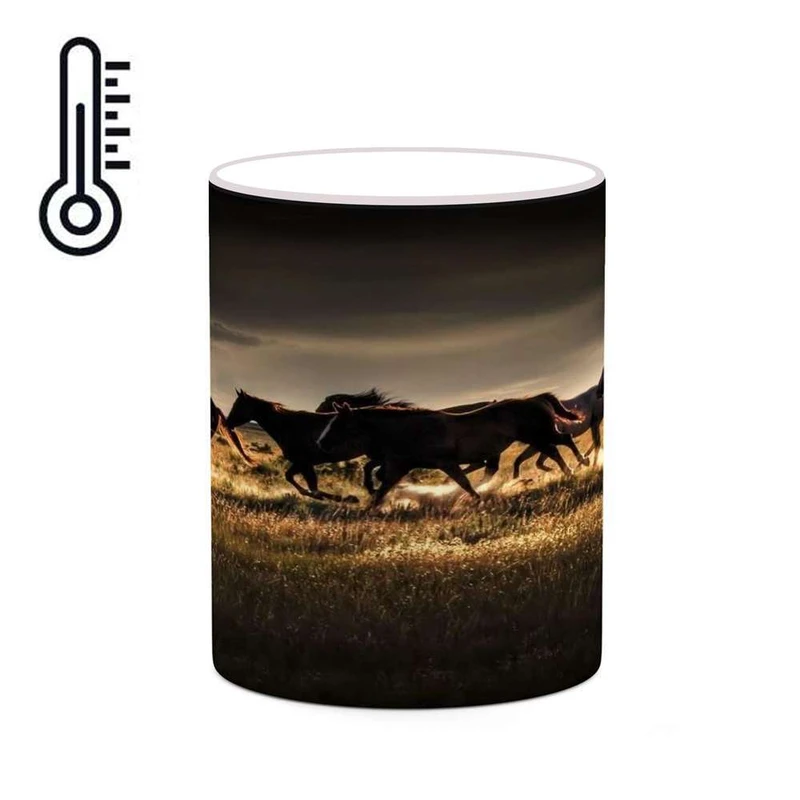 ماگ حرارتی کاکتی مدل اسب کد mgh24337