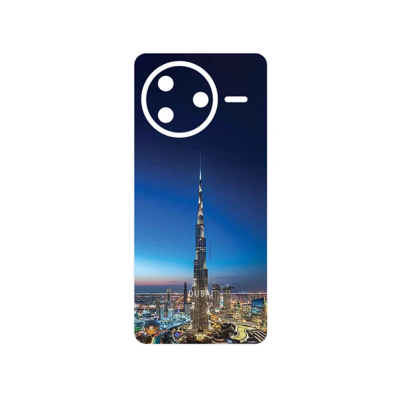 برچسب پوششی ماهوت مدل Dubai_City مناسب برای گوشی موبایل شیائومی Poco F7 Pro