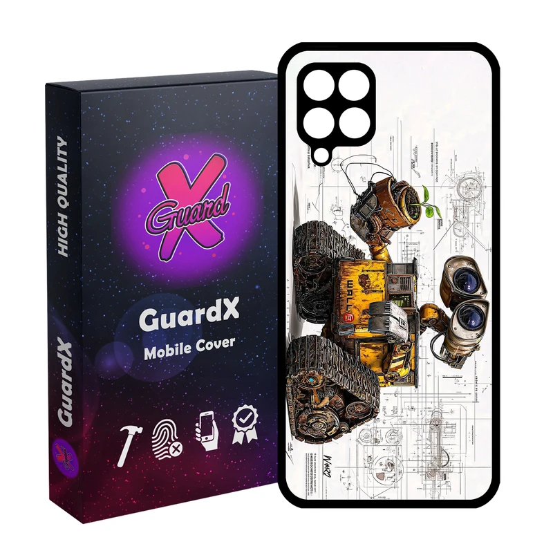 کاور گارد ایکس طرح Wall E مدل 10922 مناسب برای گوشی موبایل سامسونگ Galaxy A12/M12/F12