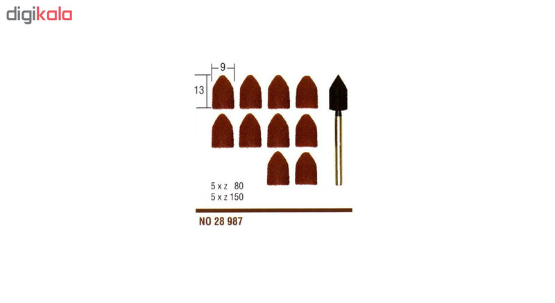 مجموعه 11 عددی دیسک سنگ زنی پروکسون کد 28987 به همراه نگهدارنده سیلندری مجموعه 11 عددی دیسک سنگ زنی پروکسون کد 28987 به همراه نگهدارنده سیلندری