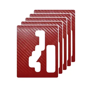 برچسب لیور دنده اتوماتیک خودرو کد 10786R مناسب برای پژو پارس بسته 5 عددی