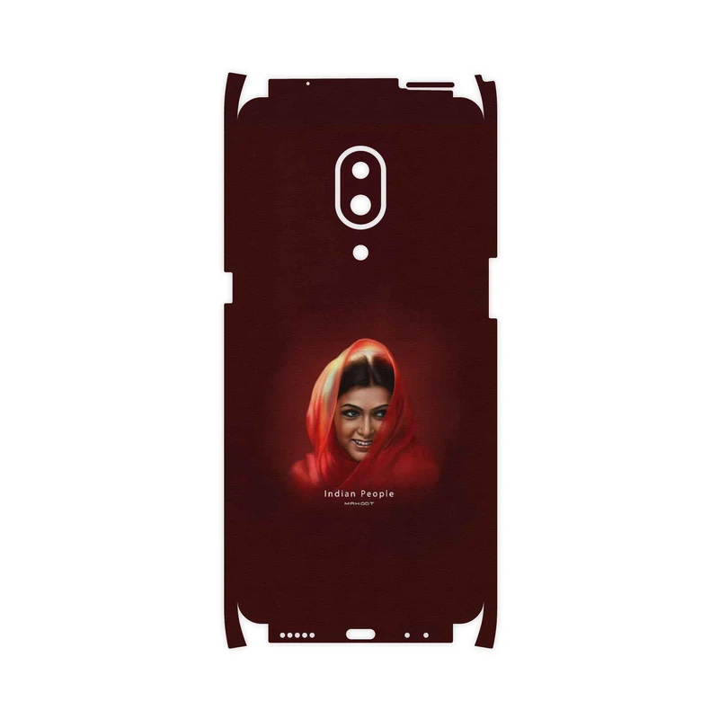 برچسب پوششی ماهوت مدل Portrait of an Indian Woman-FullSkin مناسب برای گوشی موبایل لنوو Z5 Pro