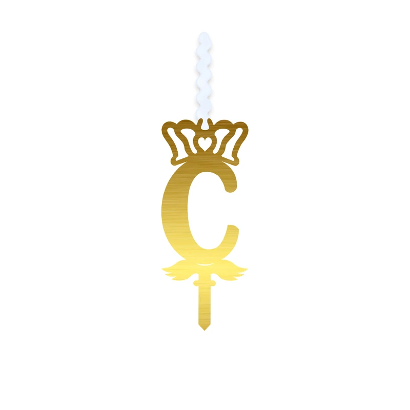 شمع تولد مدل حرف C کد 111013