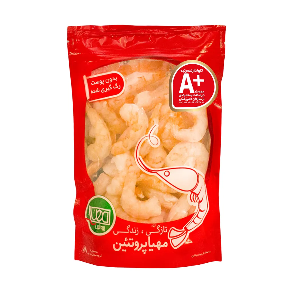 میگو منجمد سایز 40-31 مهیا پروتئین  - 450 گرم