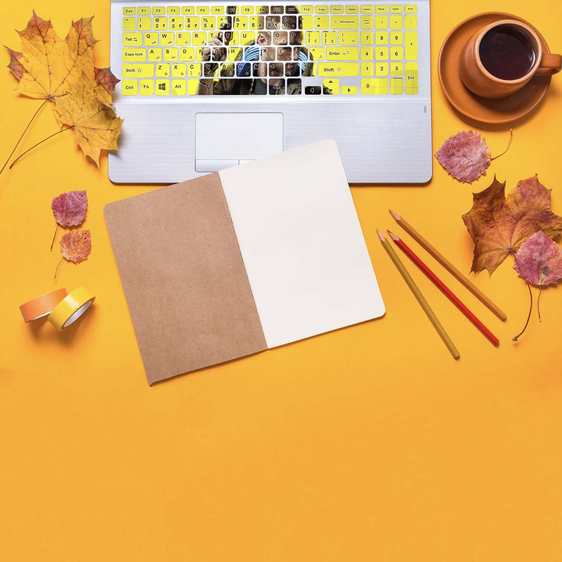 برچسب حروف فارسی کیبورد مدل Gaming کد K-104 