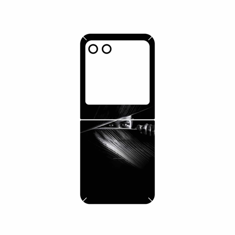 برچسب پوششی ماهوت مدل Black Portrait مناسب برای گوشی موبایل موتورولا Razr 40 Ultra