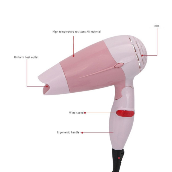 سشوار مسافرتی رومانتیک هوم مدل sd-1138 سشوار مسافرتی رومانتیک هوم مدل sd-1138