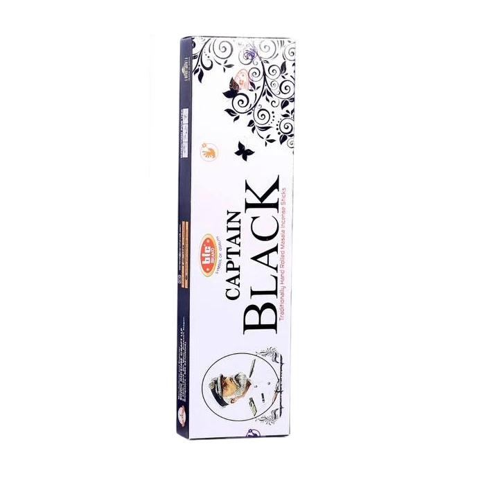  عود دست ساز بیک مدل ۰۱ رایحه Captain Black بسته ۲۰ عددی