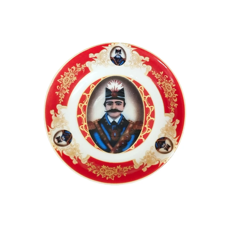 نعلبکی مدل ناصری مجموعه 6 عددی