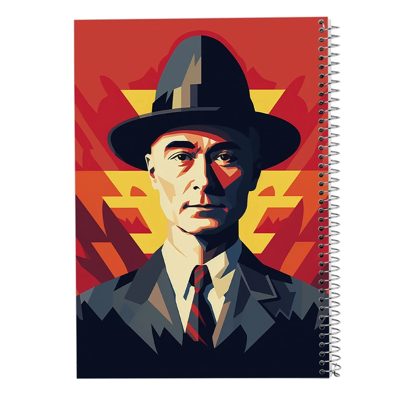 دفتر نت موسیقی 50 برگ مدوپد مدل Oppenheimer کد DF2675