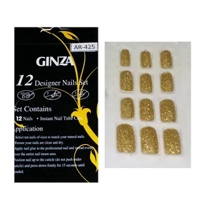  ناخن مصنوعی گینزا مدل 425 بسته 12 عددی