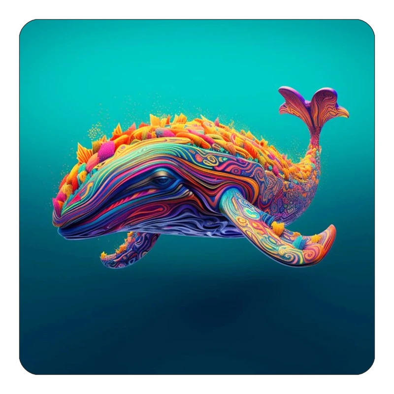 مگنت کاکتی طرح حیوانات رنگی مدل mp25763