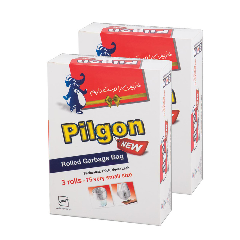 کیسه زباله پیلگون مدل vs02 بسته دو عددی