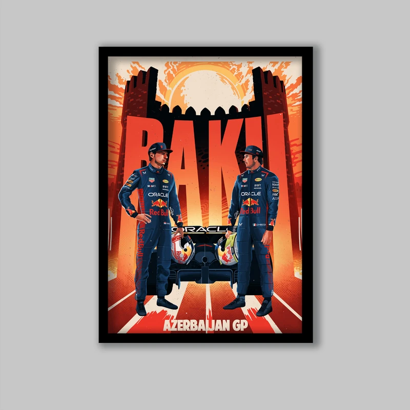 تابلو لیلیان طرح فرمول یک ردبول 2023 کد LA-G10316-2