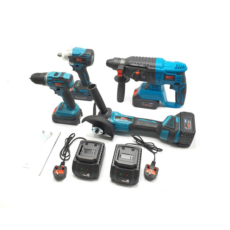 مجموعه ابزار کارگاهی شارژی باس مدل BS-BRHLESS