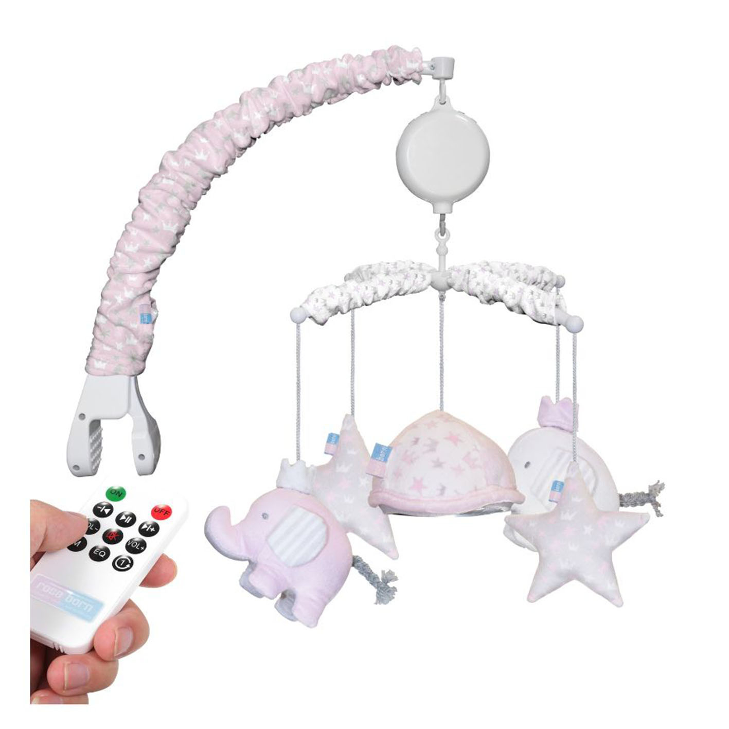 آویز تخت کودک مدل موزیکال کد endless love-girl1